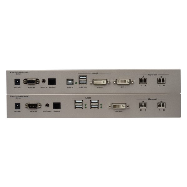 DVI 3600HD Optical DVI/ USB 2.0 / RS-232/ Audio Extender - Image 2